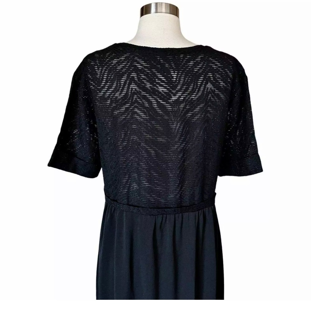 Zara black midi dress - Picture 4 of 5